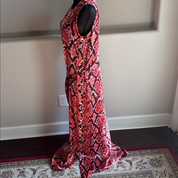 Michael Kors women médium
Coral red snake print Maxi dress - Picture 5 of 9